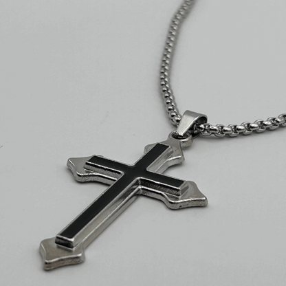 MORTEM CROSS NECKLACE