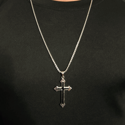 MORTEM CROSS NECKLACE